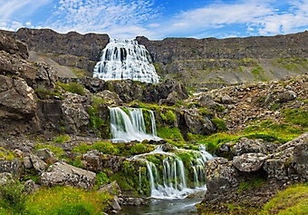 Водопад Диньянди, Исландия (Каталог номер: 01058)