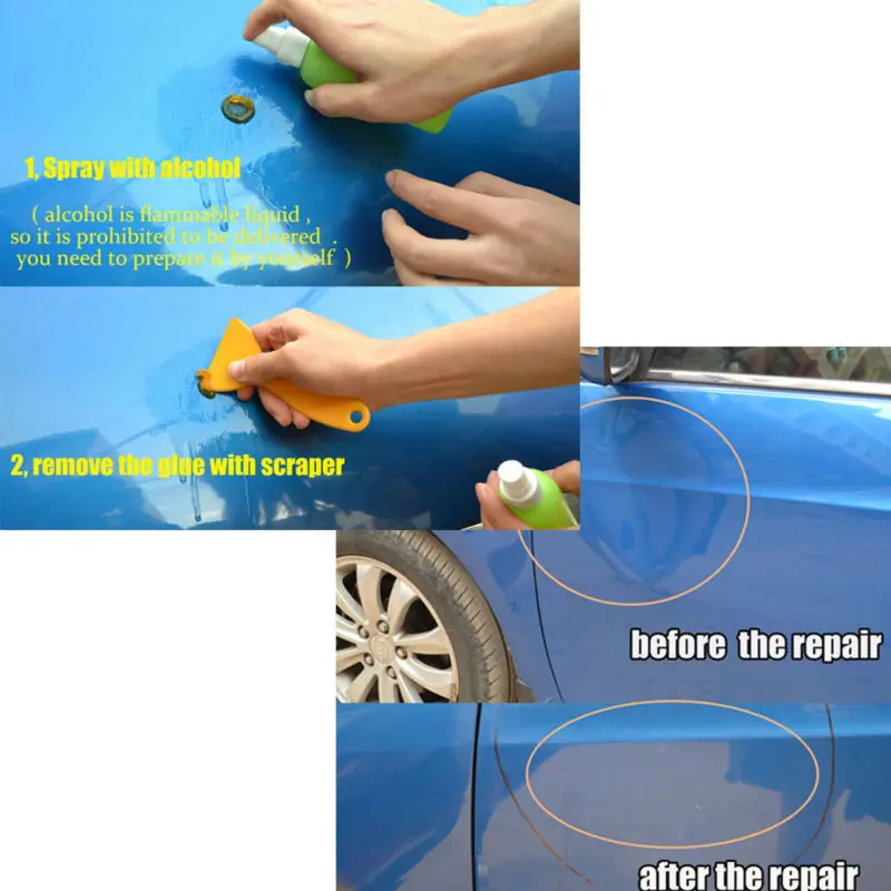 PDR Tool Instruments Ferramenta For Car Tool Kit Dent Removal Paintless Dent Repair Car Body Repair Kit
