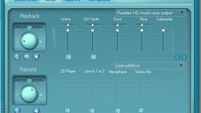 Реалтек аудио драйвер для 7. Эквалайзер Realtek 97 Audio.