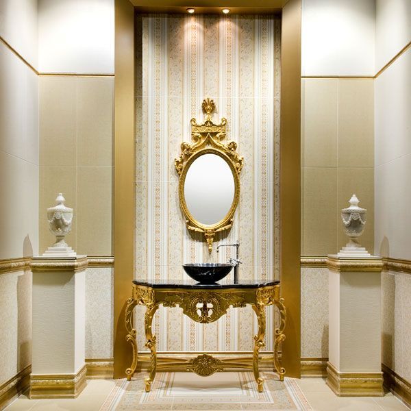 Элегантная мебель в ванной