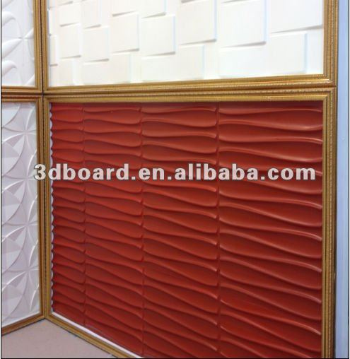 Wall panel/ decorative background wall mdf board for KTV