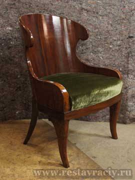 Кресло-корытце 19 века