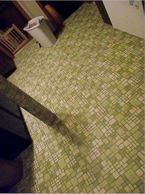 avocado kitchen floor