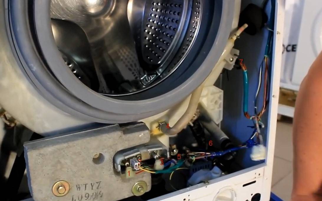 Машина ремонт самсунг стиральный управление