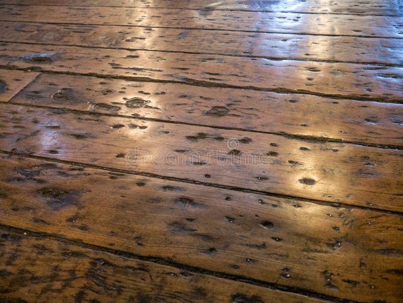 Nature good Perspective warm wooden floor texture. Pinotea stock images