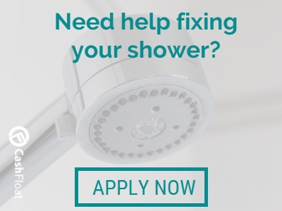 shower repairs - cashfloat 