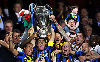 Победа футбольной команды Интер. (Код изображения: 20038)