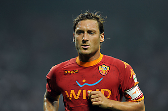 Игрок сборной Италии Франческо Тотти (Francesco Totti). (Код изображения: 20066)