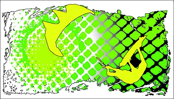Векторное изображение кайта (Каталог номер: 20136)